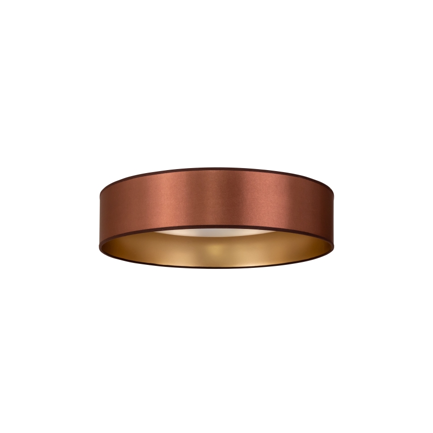 Duolla - LED taklampa ROLLER LED/24W/230V diameter 45 cm koppar/guld