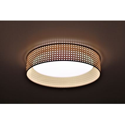 Duolla - LED taklampa ROLLER LED/24W/230V diameter 45 cm rotting