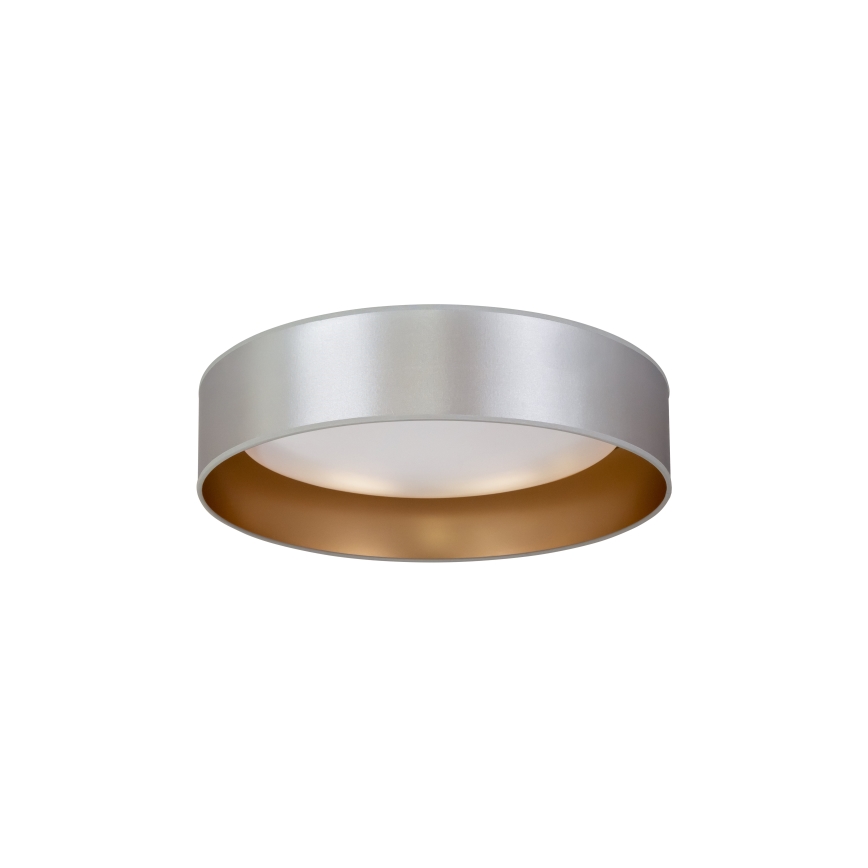 Duolla - LED taklampa ROLLER LED/24W/230V diameter 45 cm silver/guld