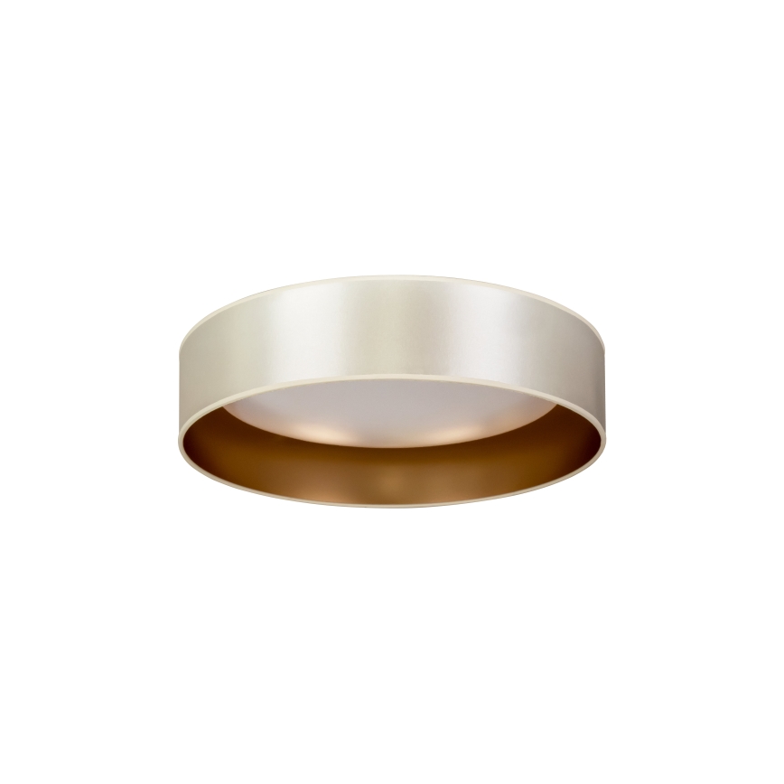 Duolla - LED taklampa ROLLER LED/24W/230V diameter 45 cm silver/guld