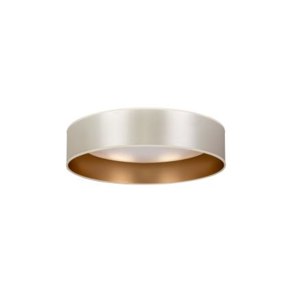 Duolla - LED taklampa ROLLER LED/24W/230V diameter 45 cm silver/guld