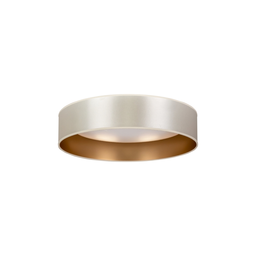 Duolla - LED taklampa ROLLER LED/24W/230V diameter 45 cm silver/guld