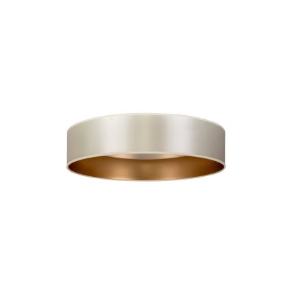 Duolla - LED taklampa ROLLER LED/24W/230V diameter 45 cm silver/guld