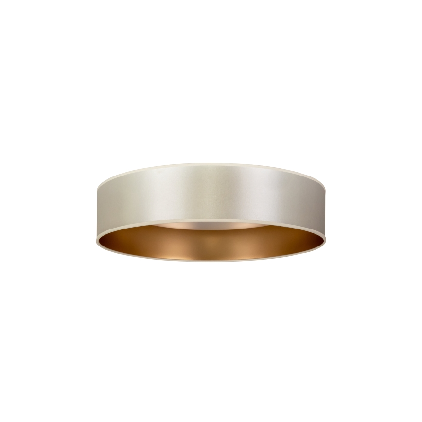 Duolla - LED taklampa ROLLER LED/24W/230V diameter 45 cm silver/guld