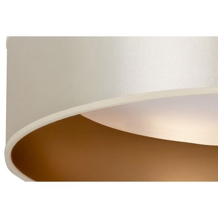 Duolla - LED taklampa ROLLER LED/24W/230V diameter 45 cm silver/guld