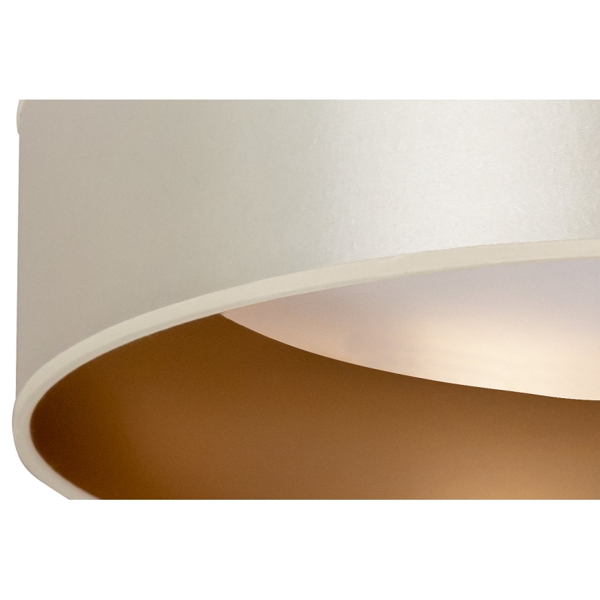 Duolla - LED taklampa ROLLER LED/24W/230V diameter 45 cm silver/guld