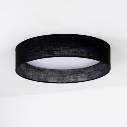 Duolla - LED taklampa ROLLER LED/24W/230V diameter 45 cm svart