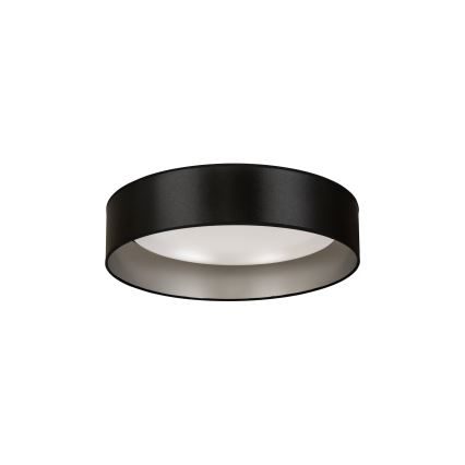 Duolla - LED taklampa ROLLER LED/24W/230V diameter 45 cm svart/silver