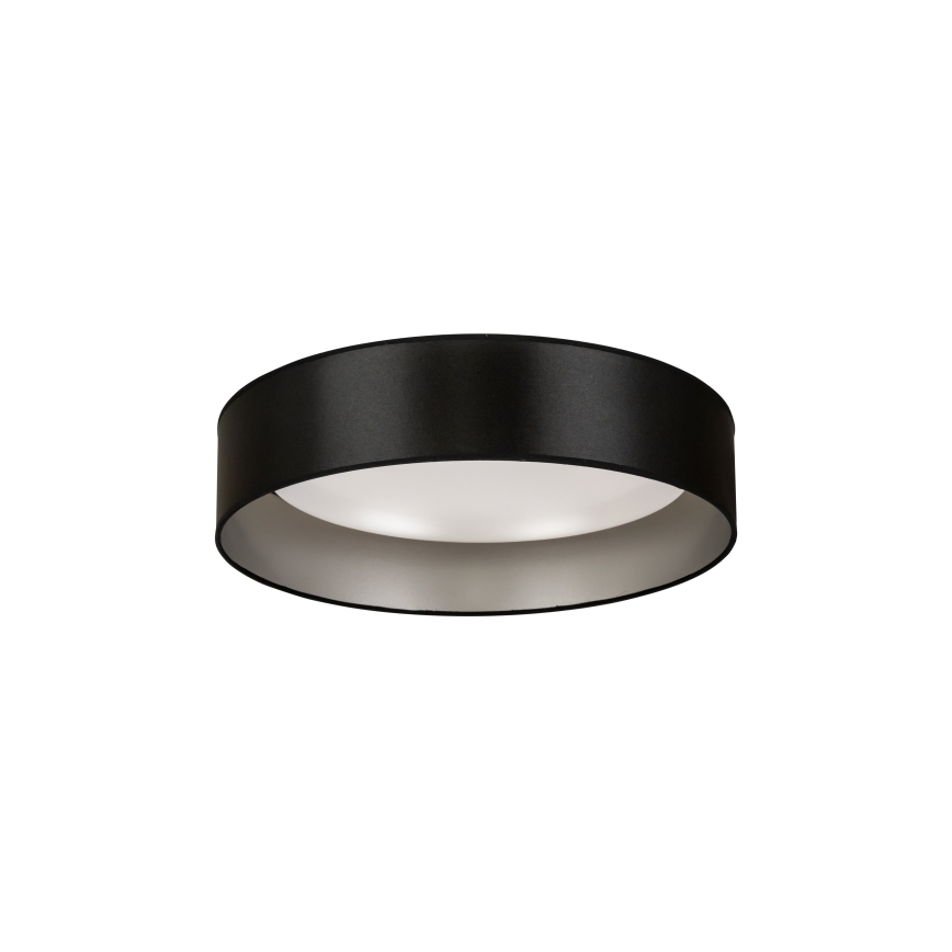 Duolla - LED taklampa ROLLER LED/24W/230V diameter 45 cm svart/silver