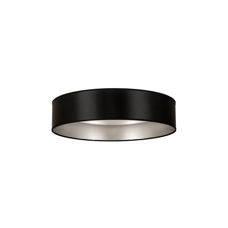 Duolla - LED taklampa ROLLER LED/24W/230V diameter 45 cm svart/silver