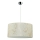 Duolla - Ljuskrona med textilsladd ALTO 1xE27/40W/230V diameter 45 cm beige