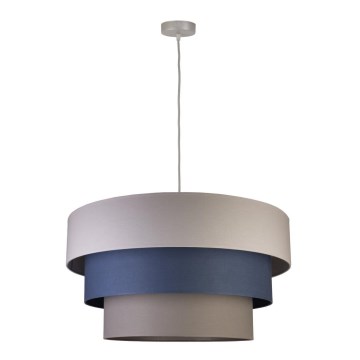Duolla - Ljuskrona med textilsladd LUNETA 1xE27/40W/230V diameter 45 cm