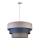 Duolla - Ljuskrona med textilsladd LUNETA 1xE27/40W/230V diameter 45 cm