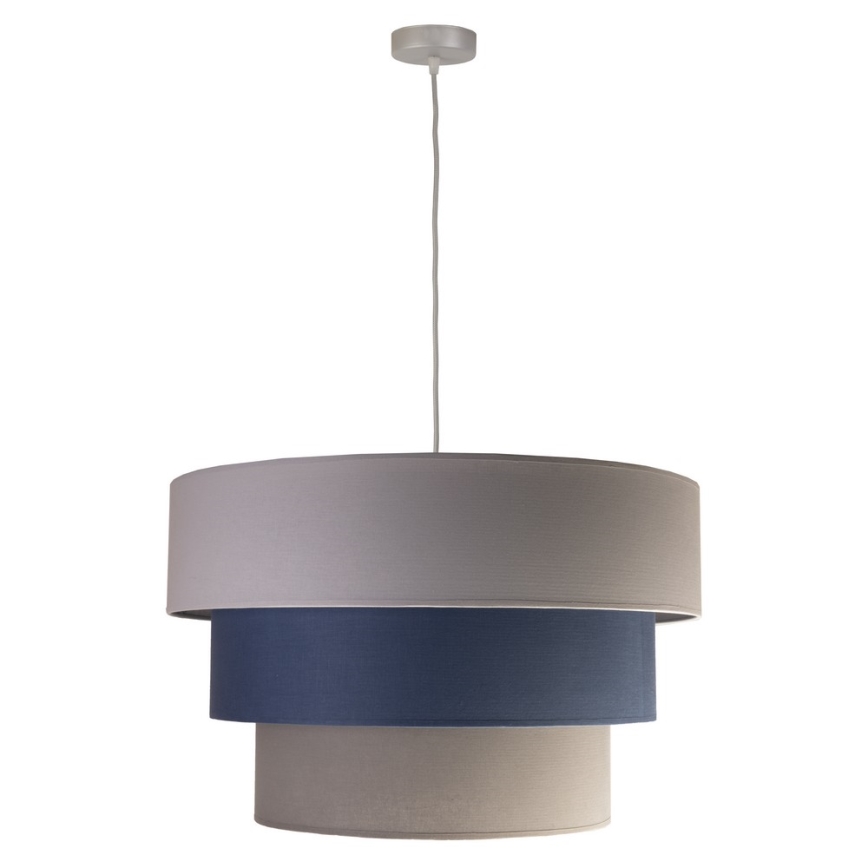 Duolla - Ljuskrona med textilsladd LUNETA 1xE27/40W/230V diameter 45 cm