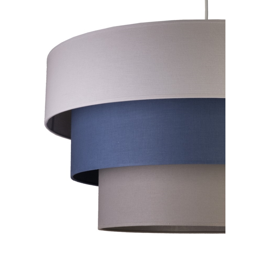 Duolla - Ljuskrona med textilsladd LUNETA 1xE27/40W/230V diameter 45 cm