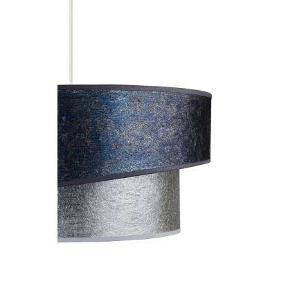 Duolla - Ljuskrona med textilsladd SHINE 1xE27/40W/230V diameter 45 cm