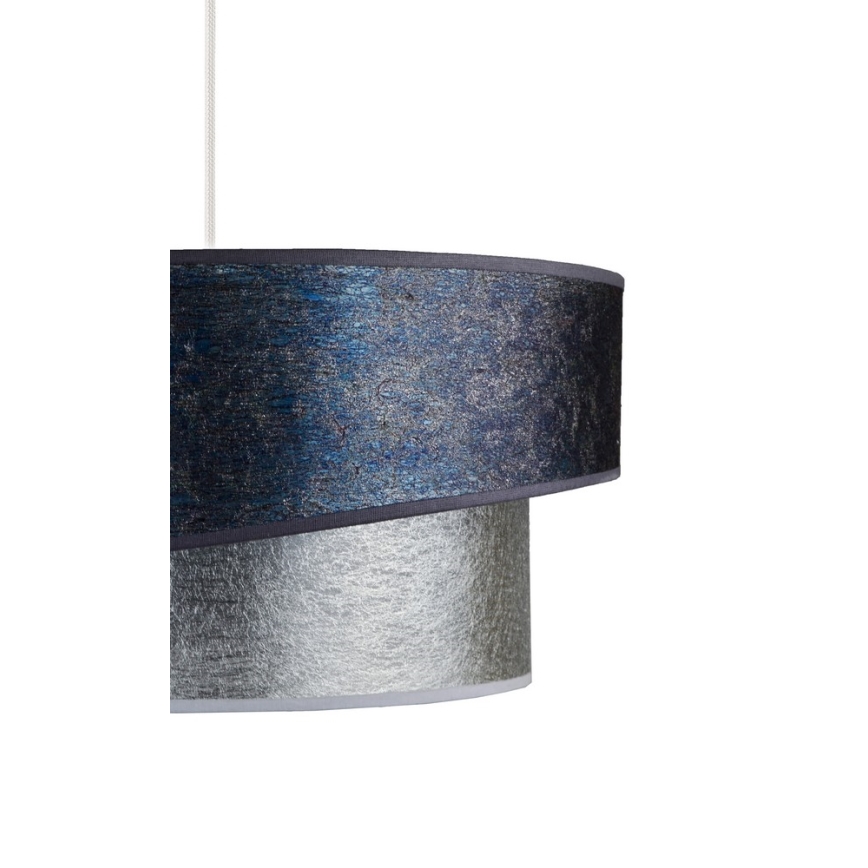 Duolla - Ljuskrona med textilsladd SHINE 1xE27/40W/230V diameter 45 cm