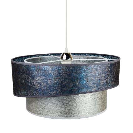 Duolla - Ljuskrona med textilsladd SHINE 1xE27/40W/230V diameter 45 cm