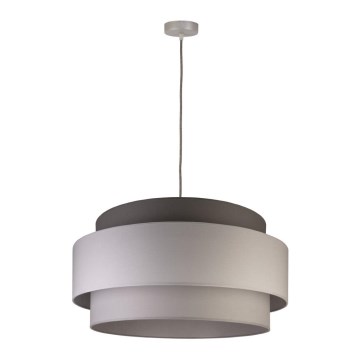 Duolla - Ljuskrona med textilsladd SPACE 1xE27/40W/230V diameter 50 cm