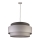 Duolla - Ljuskrona med textilsladd SPACE 1xE27/40W/230V diameter 50 cm