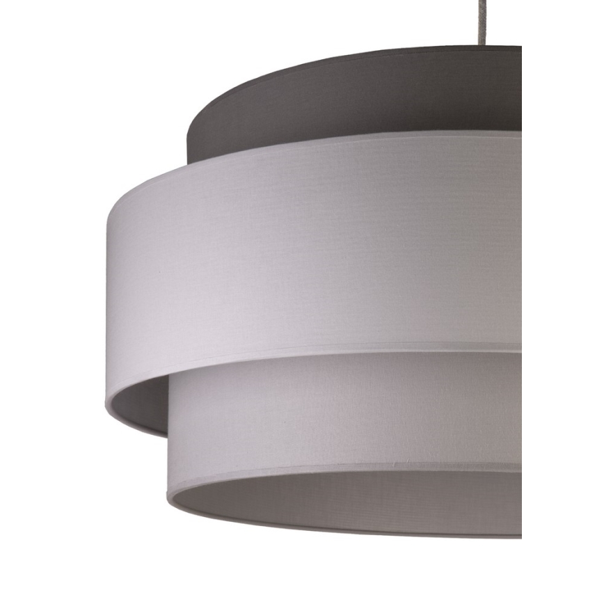 Duolla - Ljuskrona med textilsladd SPACE 1xE27/40W/230V diameter 50 cm
