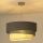 Duolla - Ljuskrona med textilsladd TRIO 1xE27/40W/230V diameter 45 cm