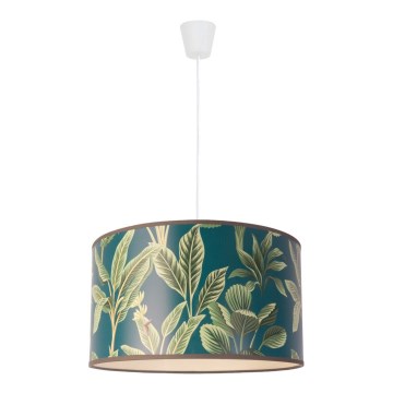 Duolla - Ljuskrona med upphängningsrem GOLD LEAVES 1xE27/15W/230V diameter 35 cm