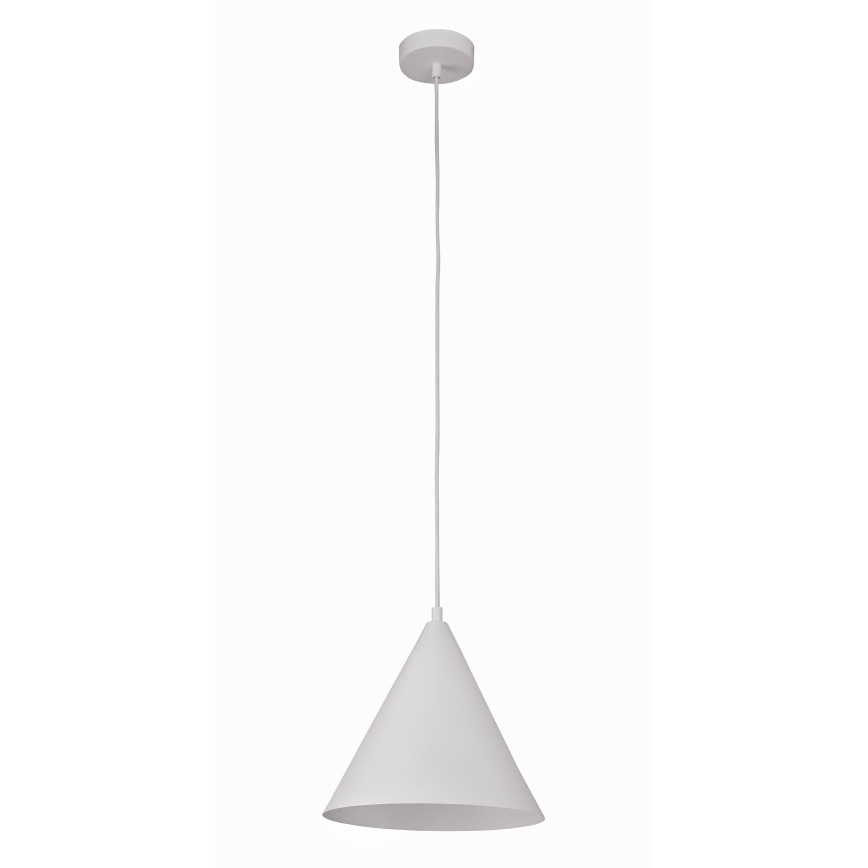 Duolla - Pendellampa med vajer IRONLINE 1xG9/3W/230V Ø 25 cm vit