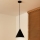 Duolla - Pendellampa på kabel IRONLINE 1xG9/3W/230V Ø 25 cm svart