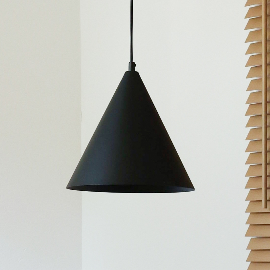 Duolla - Pendellampa på kabel IRONLINE 1xG9/3W/230V Ø 25 cm svart