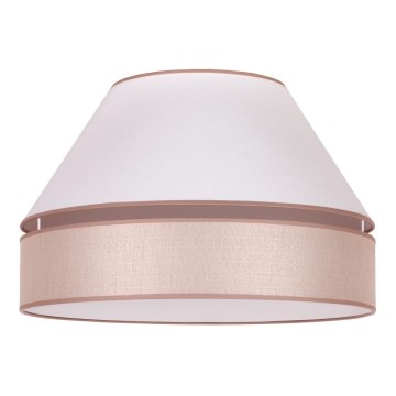 Duolla - Taklampa AVIGNON 1xE27/15W/230V diameter 50 cm vit/beige