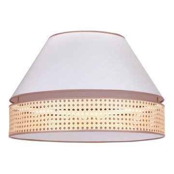 Duolla - Taklampa AVIGNON 1xE27/15W/230V diameter 50 cm vit/rotting