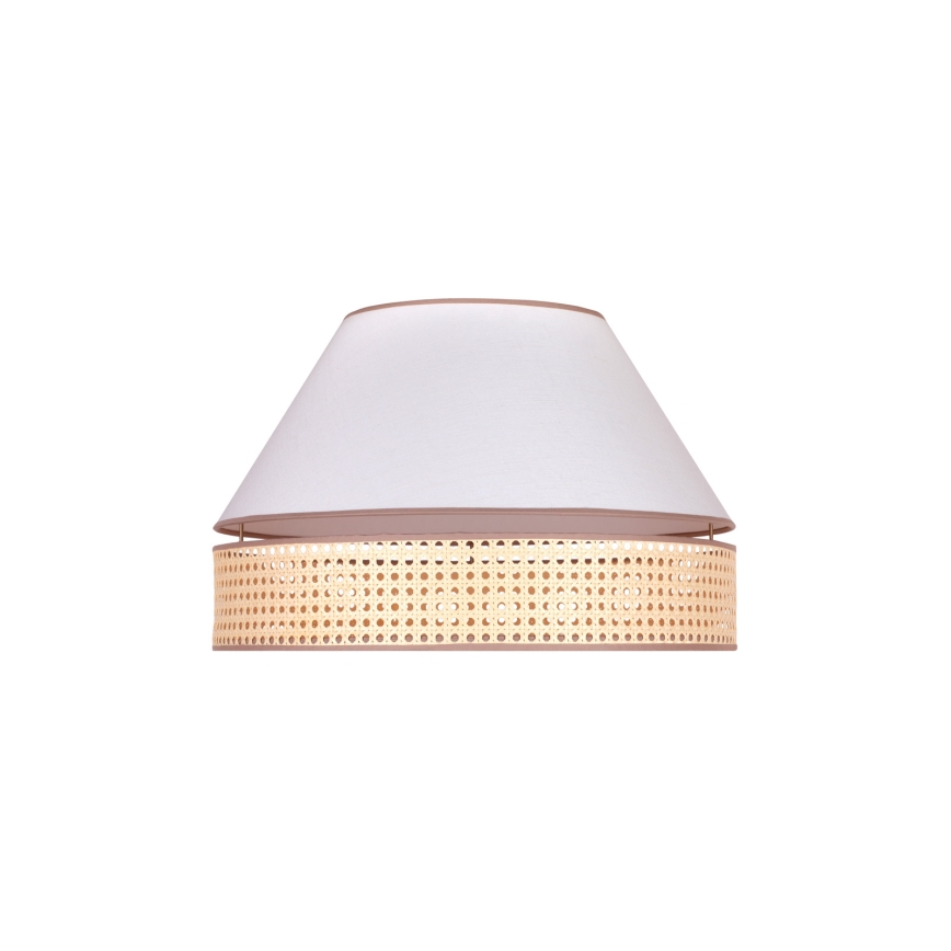 Duolla - Taklampa AVIGNON 1xE27/15W/230V diameter 50 cm vit/rotting