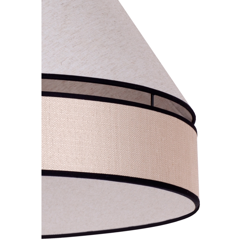 Duolla - Taklampa AVIGNON 3xE27/15W/230V diameter 60 cm beige