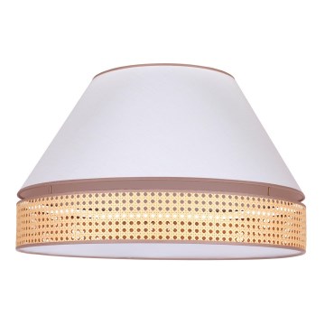 Duolla - Taklampa AVIGNON 3xE27/15W/230V diameter 60 cm vit/rotting