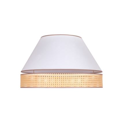 Duolla - Taklampa AVIGNON 3xE27/15W/230V diameter 60 cm vit/rotting