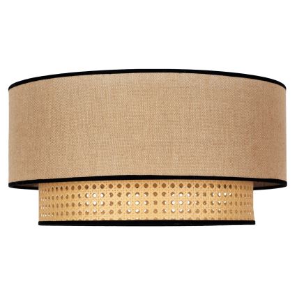 Duolla - Taklampa BOHO 1xE27/15W/230V diameter 45 cm beige/rotting