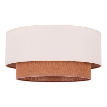 Duolla - Taklampa BOHO 3xE27/15W/230V diameter 60 cm beige/brun