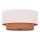 Duolla - Taklampa BOHO 3xE27/15W/230V diameter 60 cm beige/brun