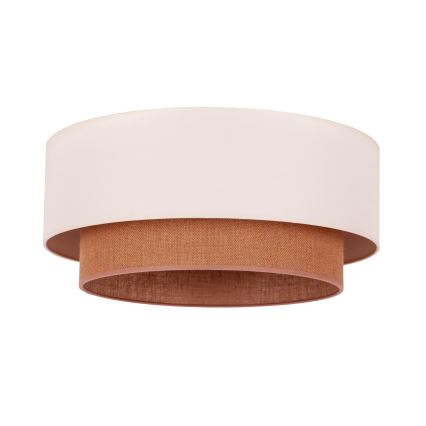 Duolla - Taklampa BOHO 3xE27/15W/230V diameter 60 cm beige/brun