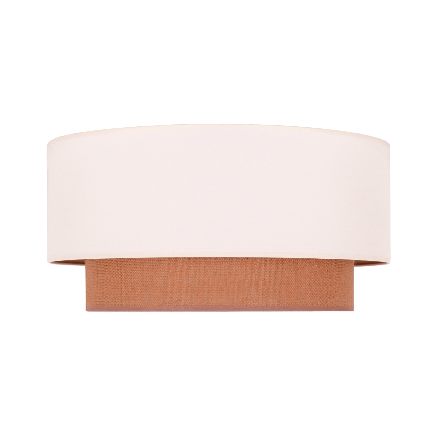 Duolla - Taklampa BOHO 3xE27/15W/230V diameter 60 cm beige/brun