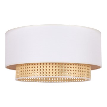 Duolla - Taklampa BOHO 3xE27/15W/230V diameter 60 cm grädde/rotting