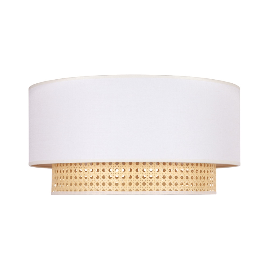 Duolla - Taklampa BOHO 3xE27/15W/230V diameter 60 cm grädde/rotting