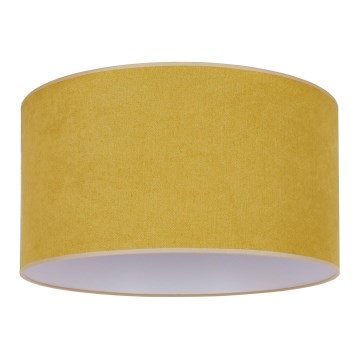 Duolla - Taklampa BRISTOL 1xE27/15W/230V diameter 45 cm gul/vit