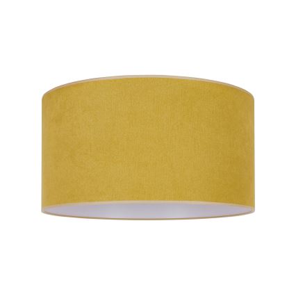 Duolla - Taklampa BRISTOL 1xE27/15W/230V diameter 45 cm gul/vit