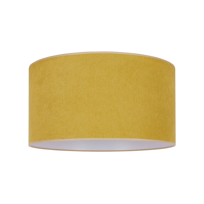 Duolla - Taklampa BRISTOL 1xE27/15W/230V diameter 45 cm gul/vit