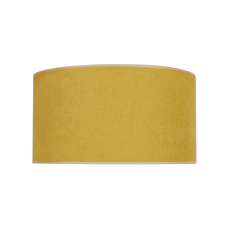 Duolla - Taklampa BRISTOL 1xE27/15W/230V diameter 45 cm gul/vit