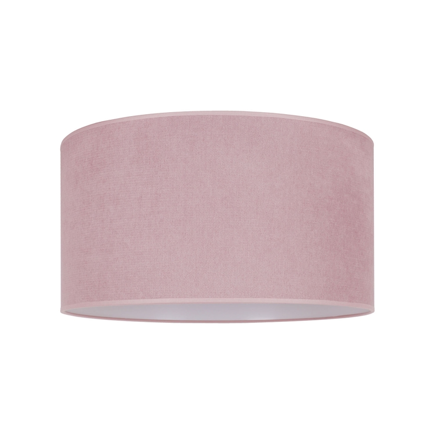 Duolla - Taklampa BRISTOL 1xE27/15W/230V diameter 45 cm rosa/vit