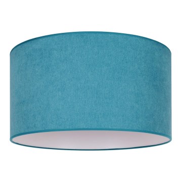 Duolla - Taklampa BRISTOL 1xE27/15W/230V diameter 45 cm turkos/vit