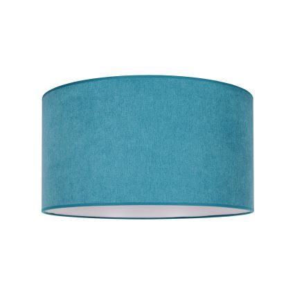 Duolla - Taklampa BRISTOL 1xE27/15W/230V diameter 45 cm turkos/vit